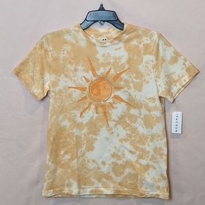 PacSun Kids Tie Dye Sunshine Yin Yang Short Sleeve Tee size XL
